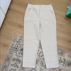 Athleta Cream Trousers